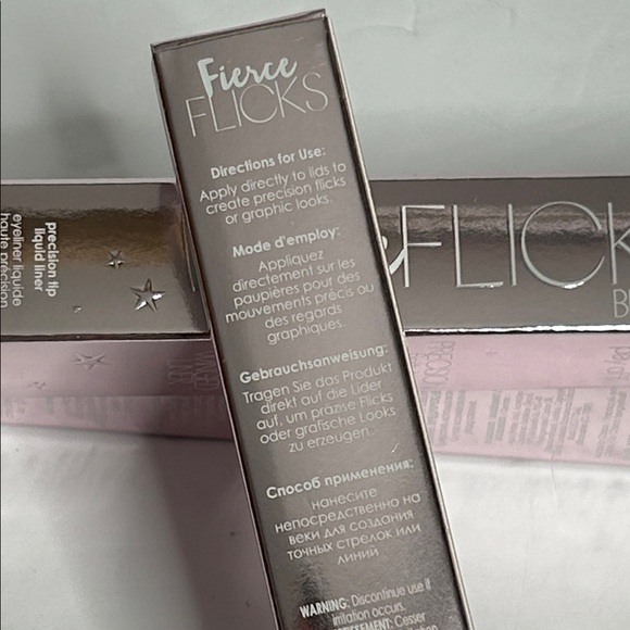 (3) Ciate Fierce Flicks Precision Felt Tip Liquid Eyeliner BLACK .05oz - Picture 5 of 8